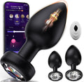 Anal Plug Vibrating Butt Plug, Adult Sex Toys 3PCS Silicone Anal Plugs, Anal Sex Toys with Remote Control 10 Vibrating Vibrator for Men, Anal Toys Adult Sex Toy & Games Prostate Massager